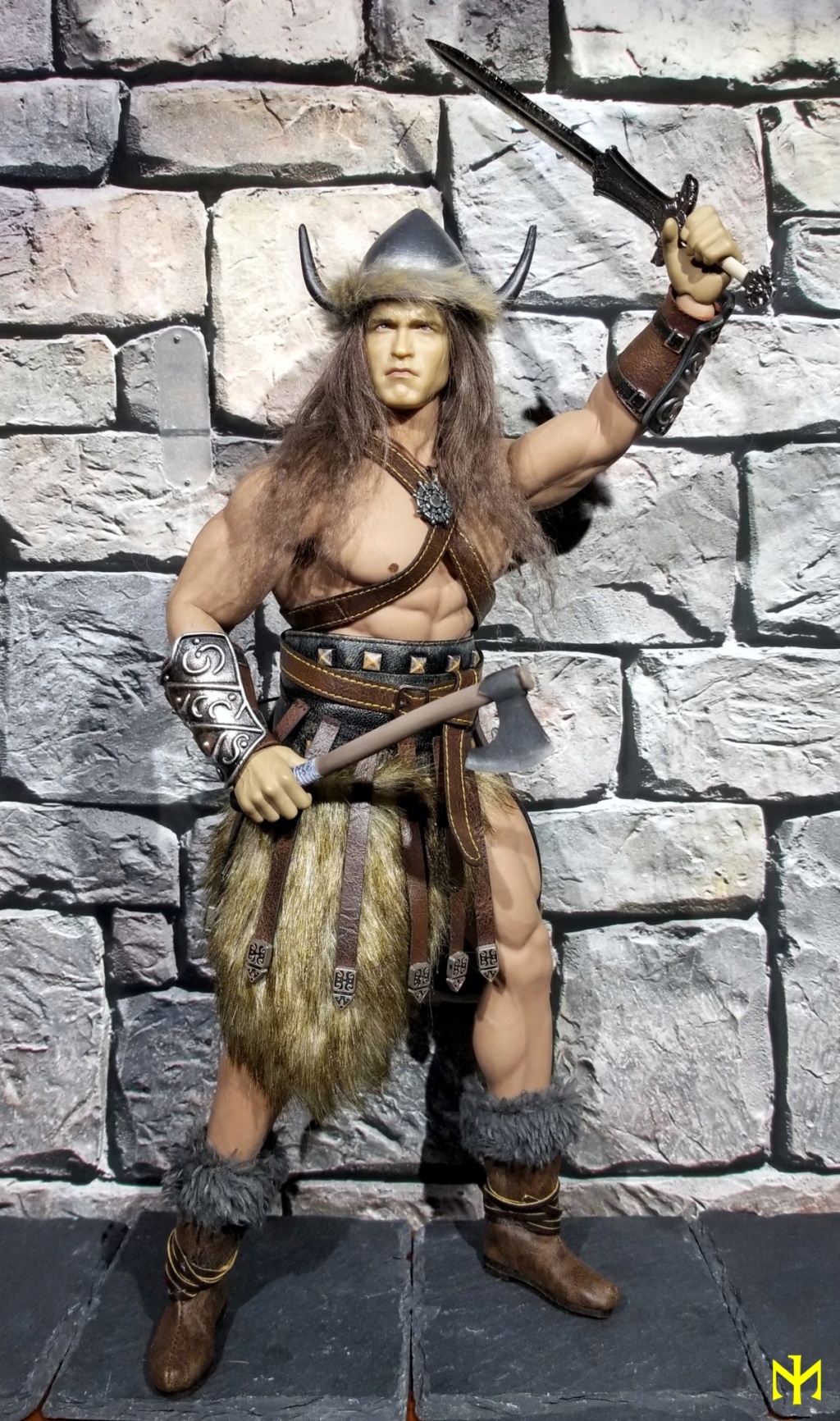 vikings - Conanesque: A Fantasy Warrior Kitbash (update 5: February 2020) Conane11