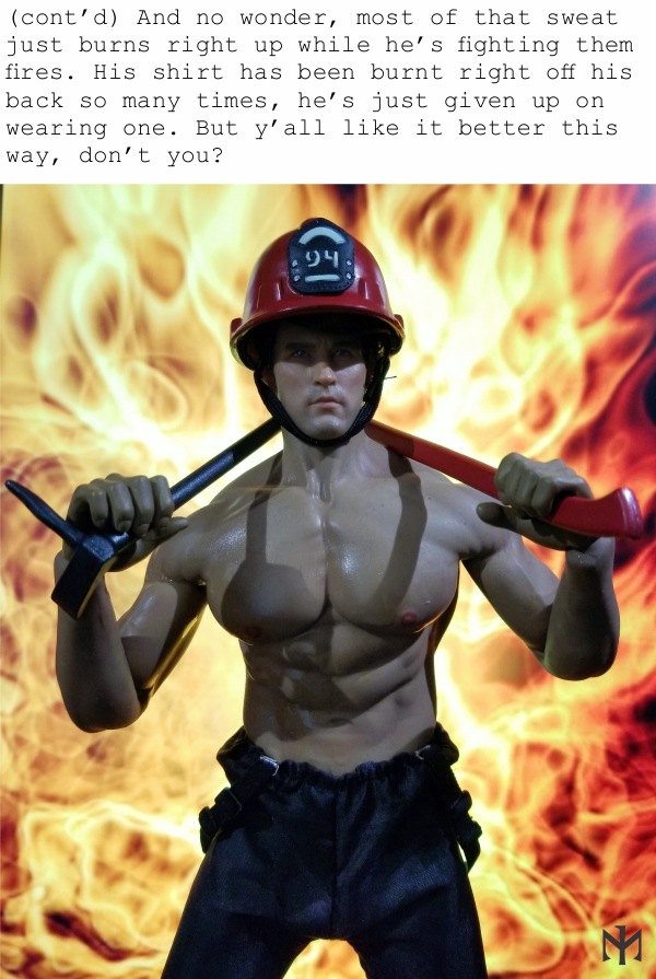 Comedy - New Superhero Revealed? FIRE-MAN (NSFW?) (updated with Part II July 2019) Fmc1310