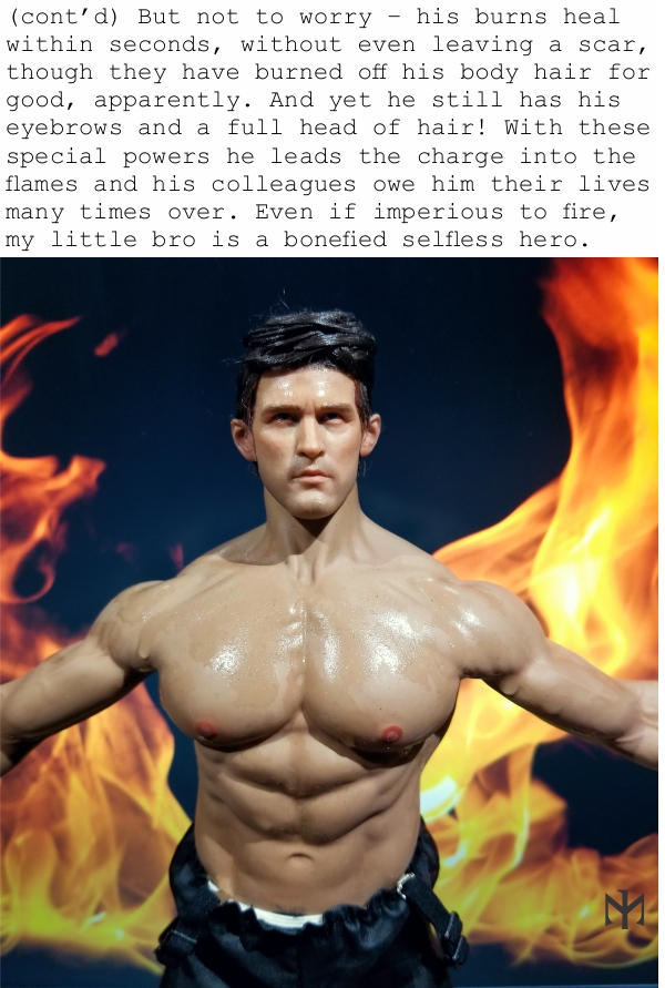 Fireman - New Superhero Revealed? FIRE-MAN (NSFW?) (updated with Part II July 2019) Fmc1410