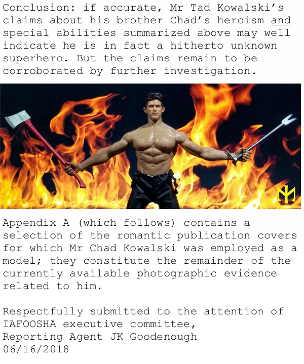 Fireman - New Superhero Revealed? FIRE-MAN (NSFW?) (updated with Part II July 2019) Fmc1711