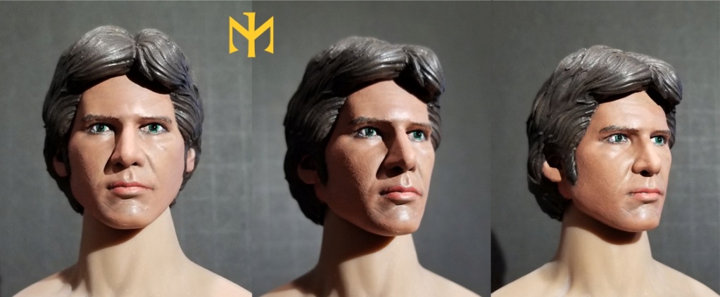 paint - Custom Han Solo head painting and kitbash (updated November 8) Han1210