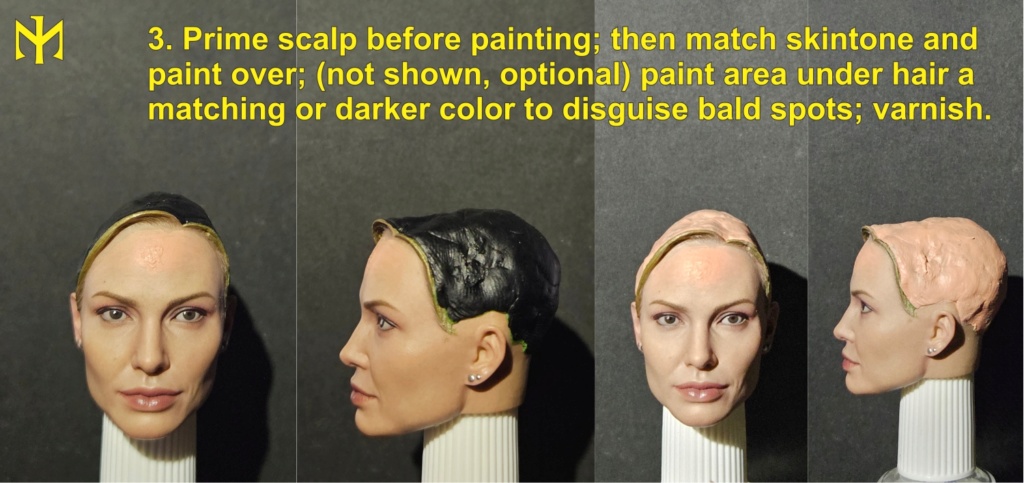 Adding Hair to Headsculpt Hht0310
