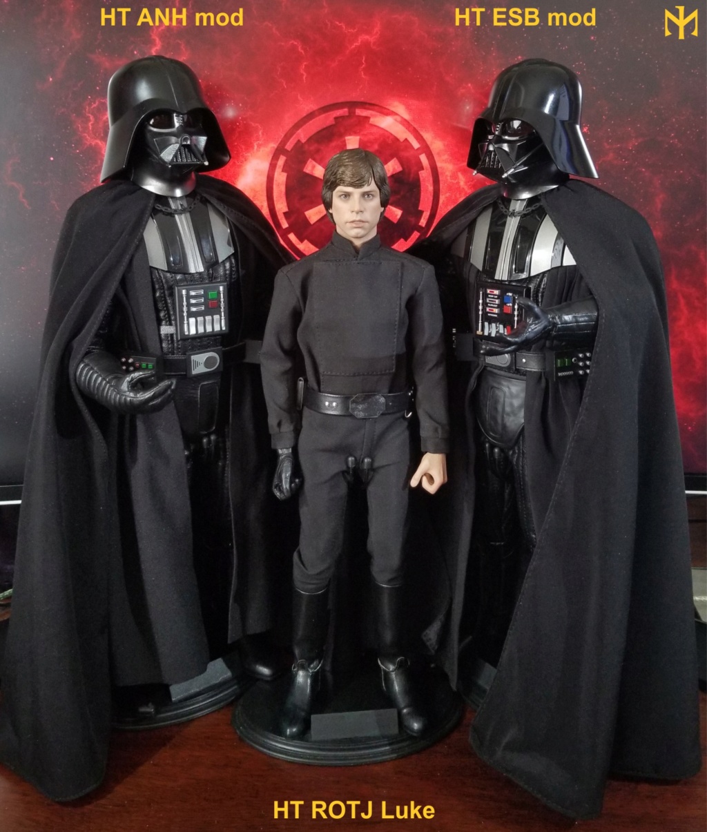 HotToys - STAR WARS New customizing Hot Toys ESB Vader head Htdves24