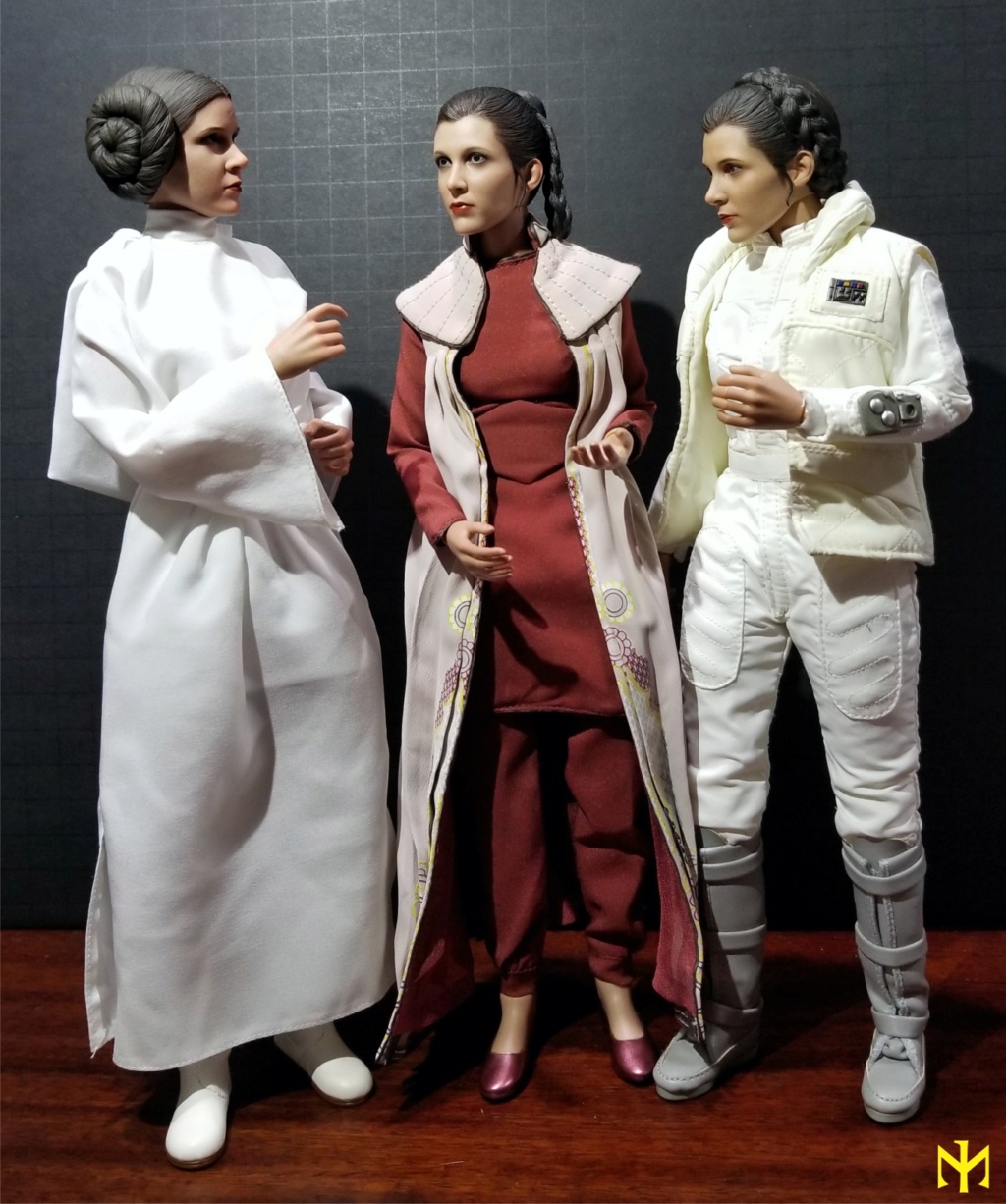 STAR WARS Hot Toys Princess Leia (Bespin) (updated with Part II: Kitbash Potential) Htleia11