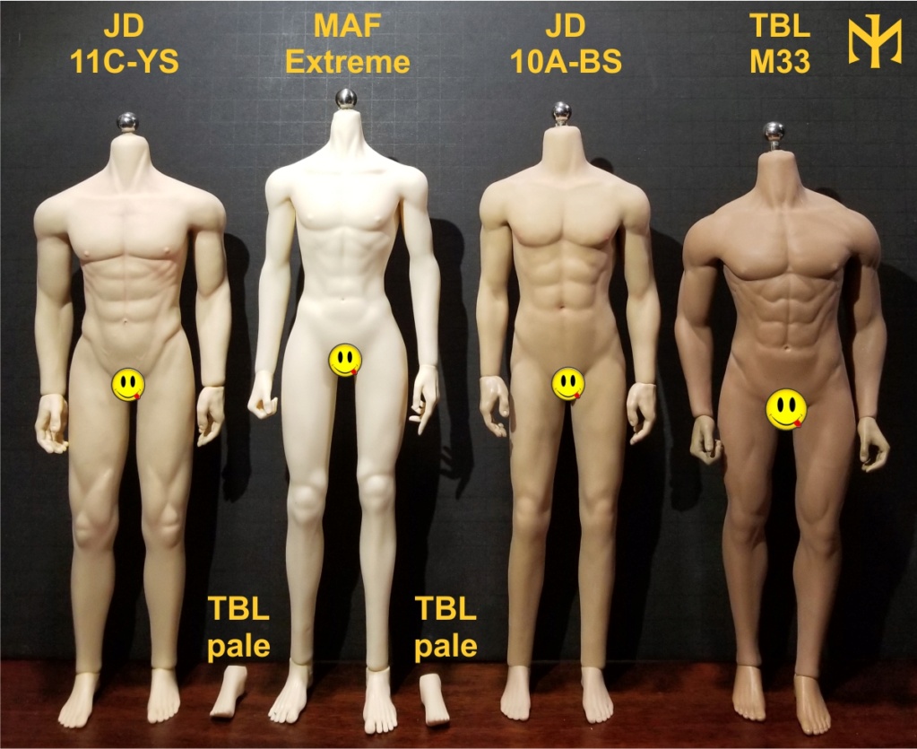 New Kamisoul MAF Extreme seamless body, with Jiaou and TBLeague comparison Kmafb012