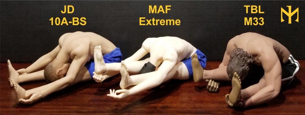 New Kamisoul MAF Extreme seamless body, with Jiaou and TBLeague comparison Kmafb018