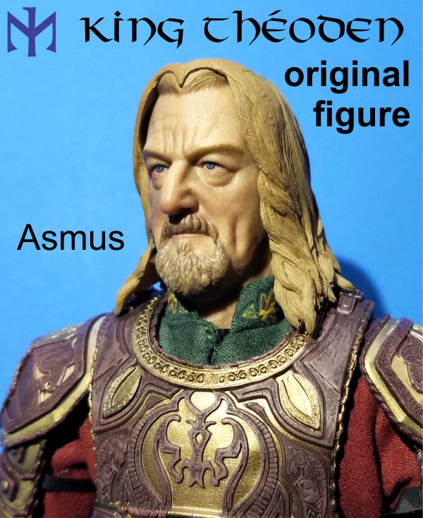 Fantasy - Converting Bernard Hill Asmus King Theoden Head Ktah0110