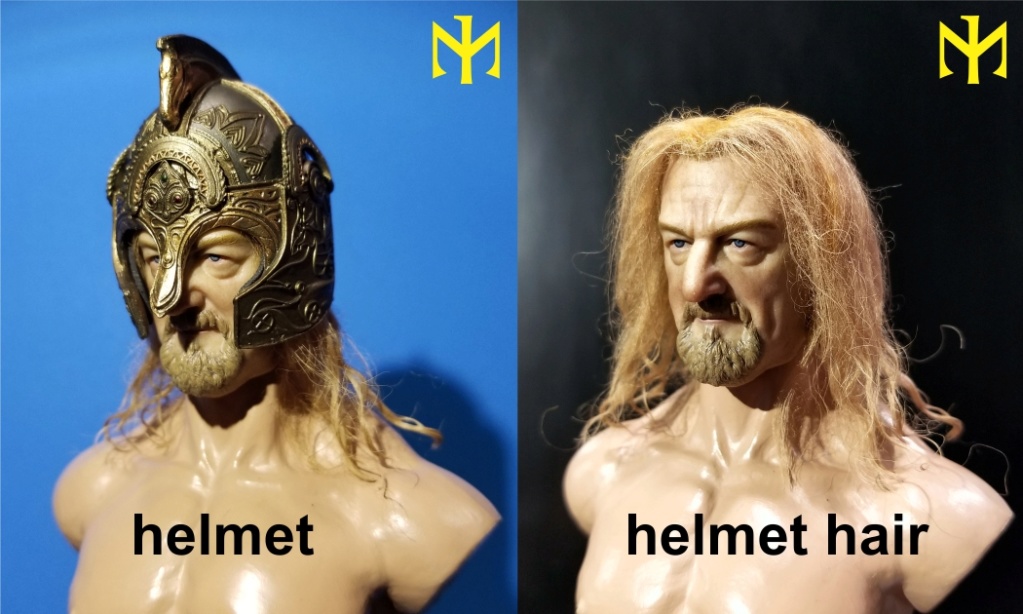 Converting Bernard Hill Asmus King Theoden Head Ktah0610