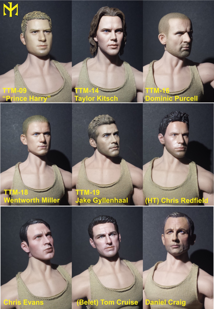 head sculpt reference - Headsculpt reference building M30hea10