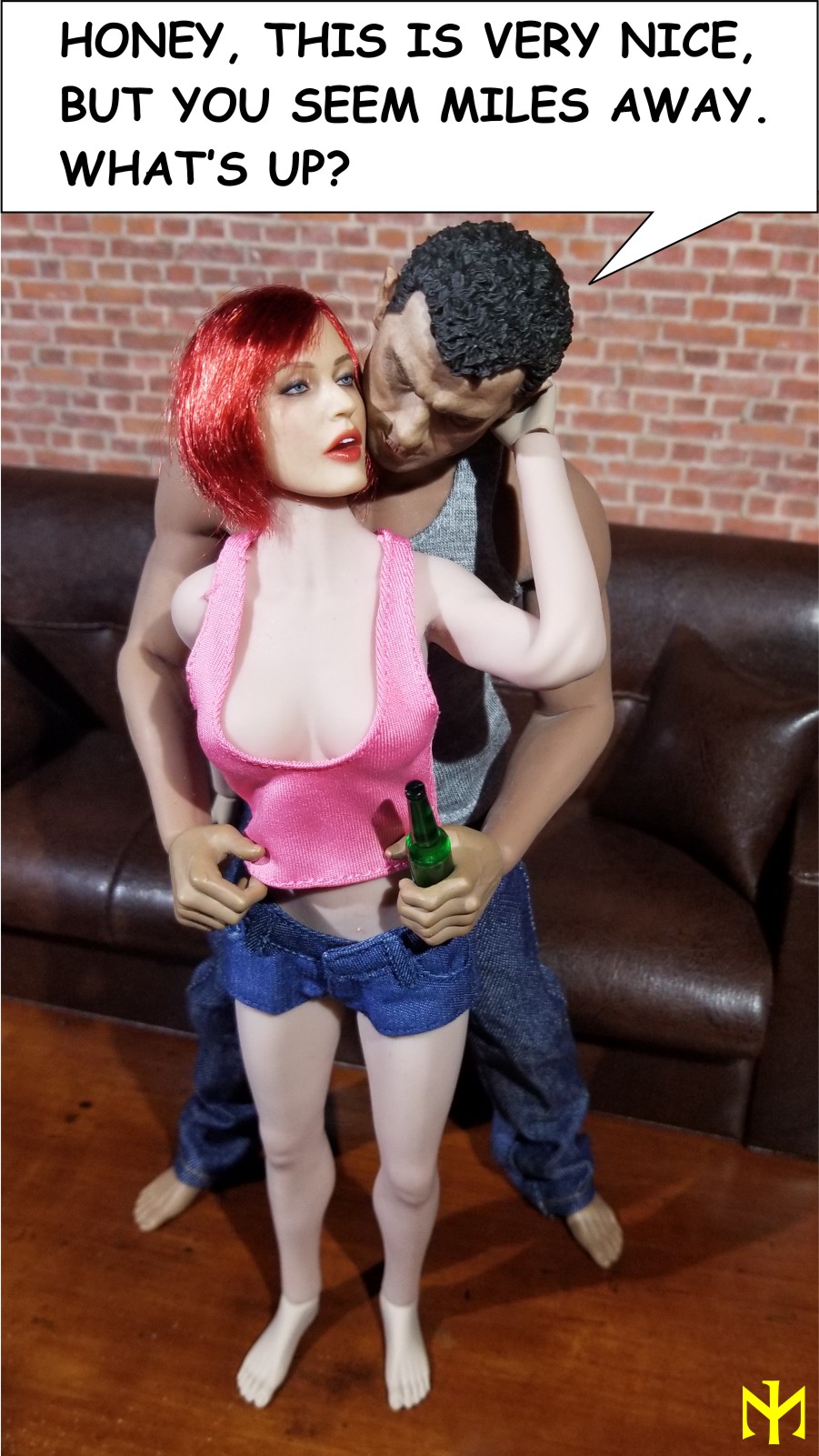 head - OH NO, SHE'S AFTER HIS SAUSAGE! (GAC TOYS GC017 A) Sausag12