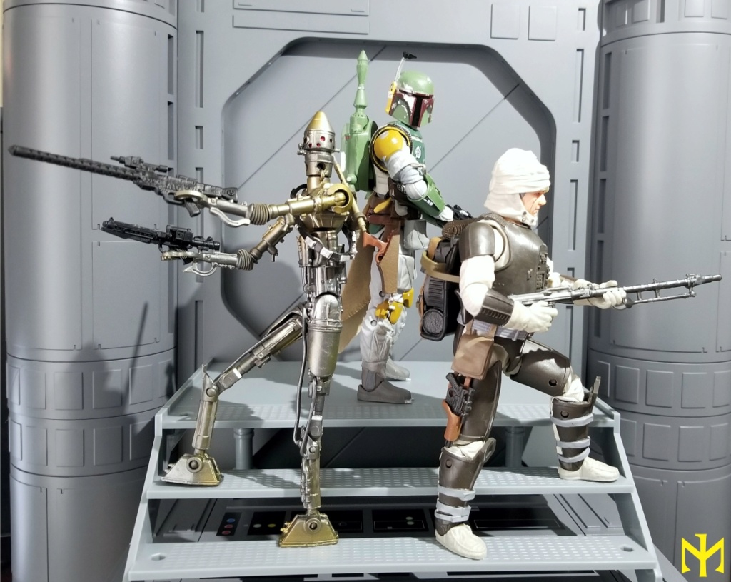 BobaFett - Star Wars Hasbro Black Series 6 inch Bounty Hunters (updated) Swbhbs13