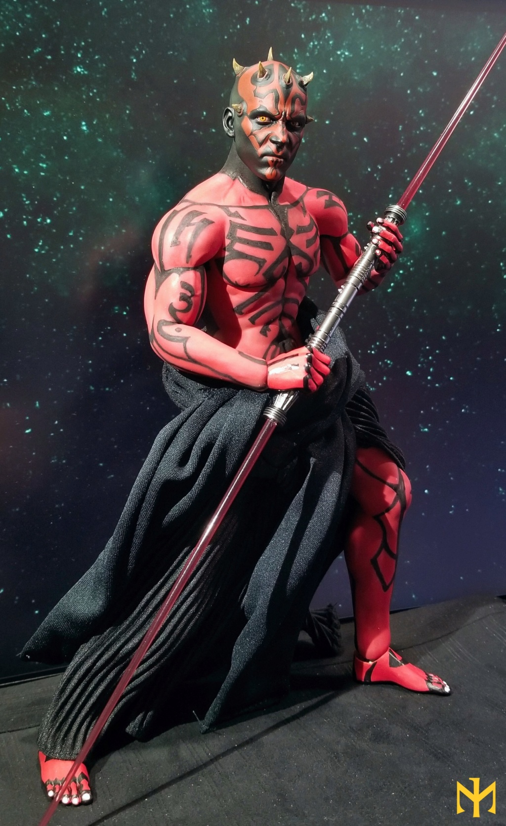 StarWars - STAR WARS Updated Darth Maul Custom Part V Maul 3.0 (updated May 13 2021) Swdmt015