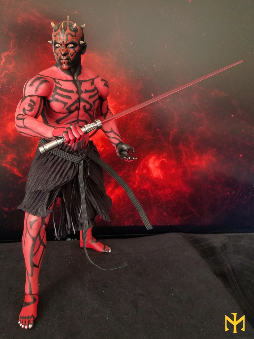 TBLeague - STAR WARS Updated Darth Maul Custom Part V Maul 3.0 (updated May 13 2021) Swdmt017