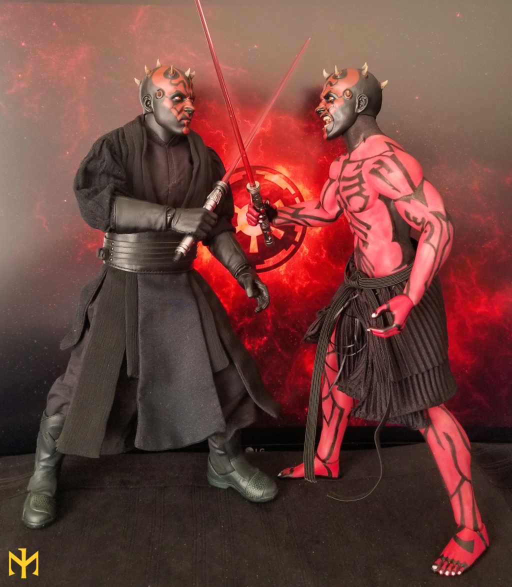 TBLeague - STAR WARS Updated Darth Maul Custom Part V Maul 3.0 (updated May 13 2021) Swdmt018