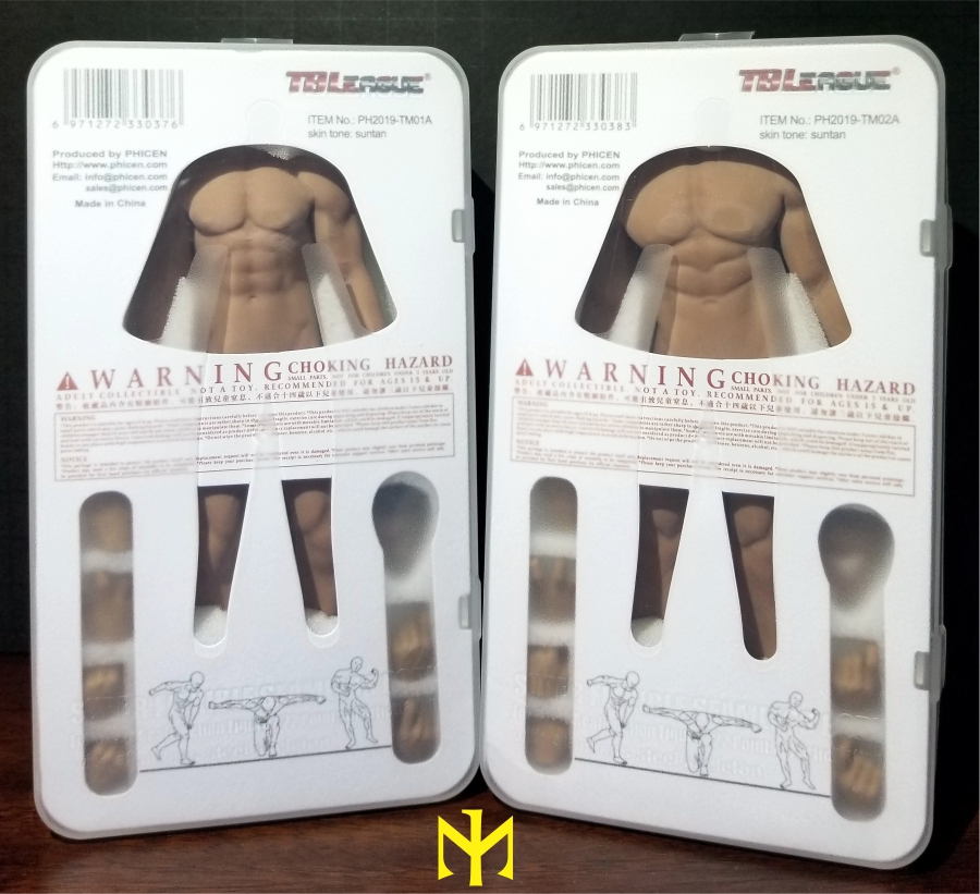 sixinch - TBLeague (Phicen) 1:12 seamless male bodies review (updated) Tbl6m012