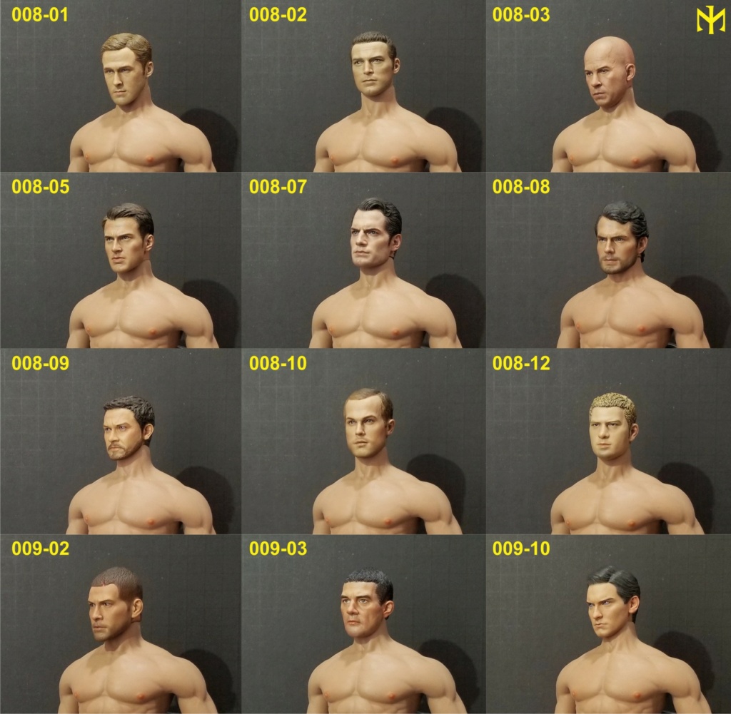 reference - Matching head sculpts and TBLeague skin tone (updated 4 February 2022) Tblstm14