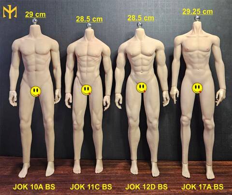 Jiaou Doll Male Bodies (10A, 11C, 12D, 17A) with TBLeague (M30, M31, M32,  M33, M35) comparisons, Updated 8 February 2024 - Page 6