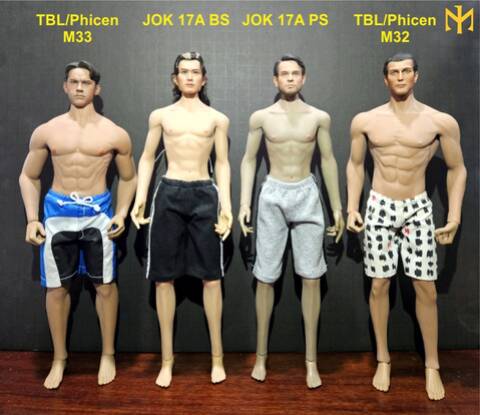 Jiaou Doll Male Bodies (10A, 11C, 12D, 17A) with TBLeague (M30