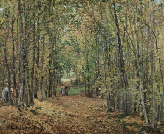 El bosque de Marly--Pissarro 00606_10