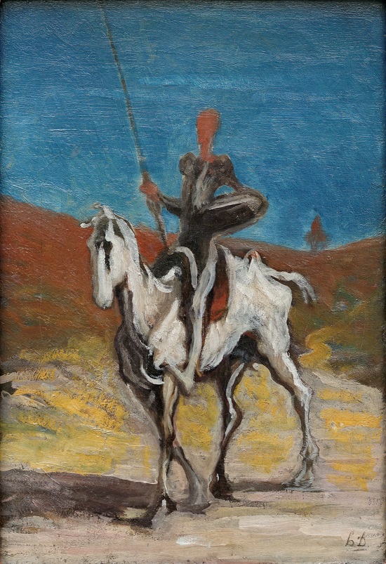 Don Quijote y Sancho Panza-Daumier Don_qu10