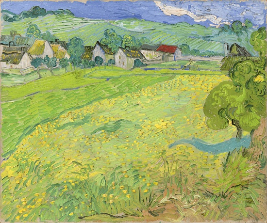 El barrio Vessenots en Auvers-Van Gogh Gogh_v10