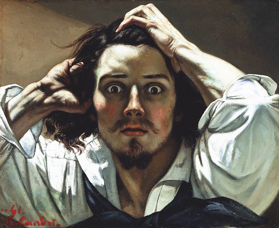 El desesperado - Courbet Gustav11