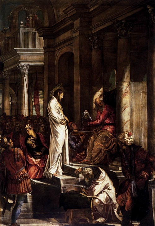 Cristo ante Pilatos -Tintoretto Jacopo10