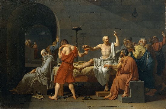La muerte de Sócrates- David Jacque12