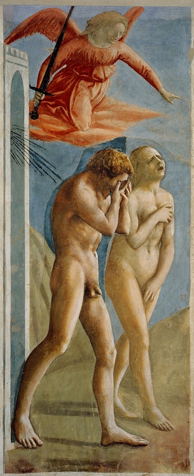 La expulsión de Adán y Eva-Masaccio Masacc11