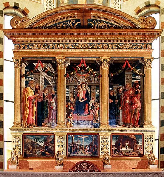  Retablo de San Zenón-Andrea Mantegna Pala_d12