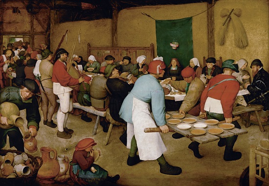 La Boda Campesina-Pieter Brueghel Pieter10