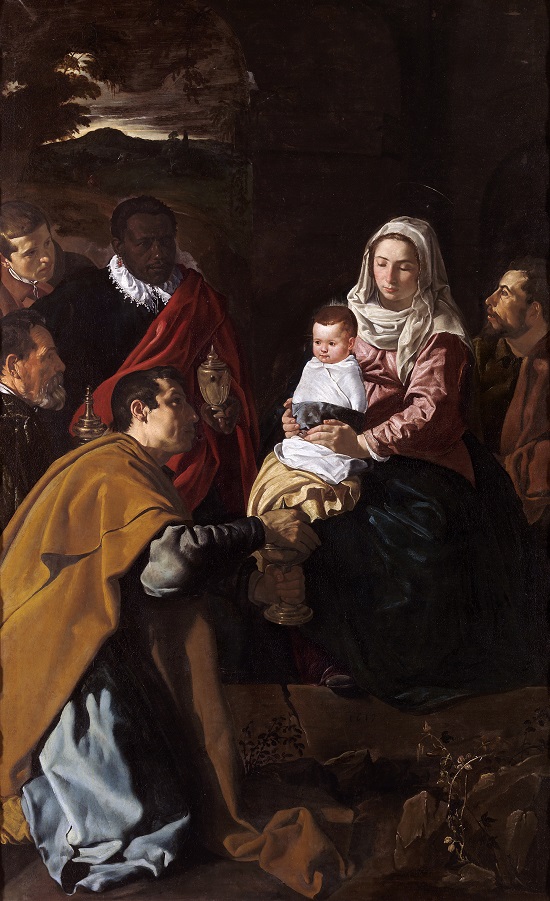 La adoración de los Magos-Diego Velázquez, Velzez12