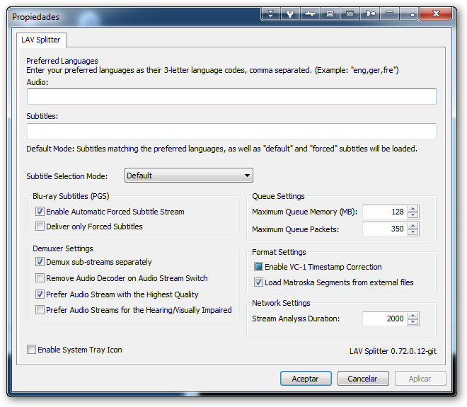 LAV makes MPC-HC freeze after a reboot Sshot-16