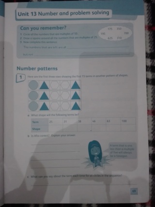 Continuation of  previous topic: number patterns 15880611