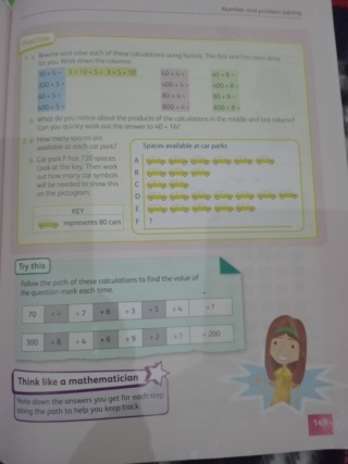 Multiplication and division: Using multiples of 10 and 100 15881410