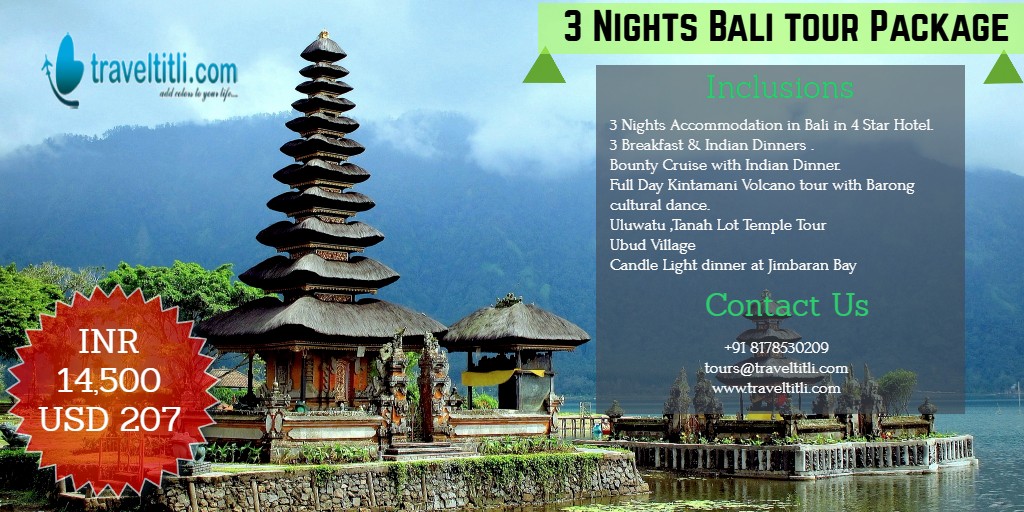 Bali Tour Package @ Rs 14,500 -International Tour Package - Travel Titli Bali_t11