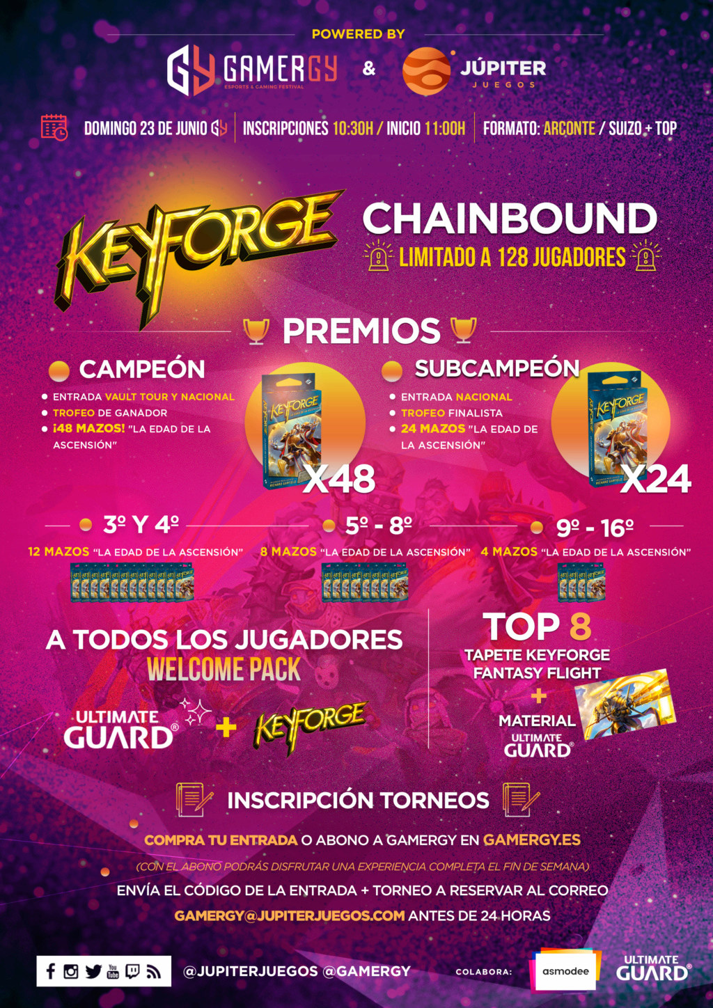Torneo Chainbound ESPECIAL en GAMERGY Keyfor10