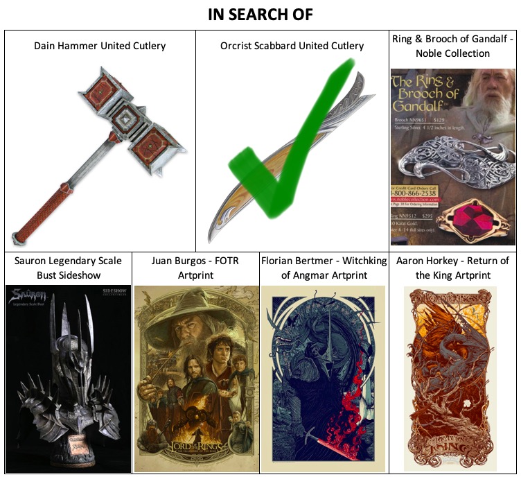 [Echanges] LOTR / Hobbits statues & Artprint 08634d10