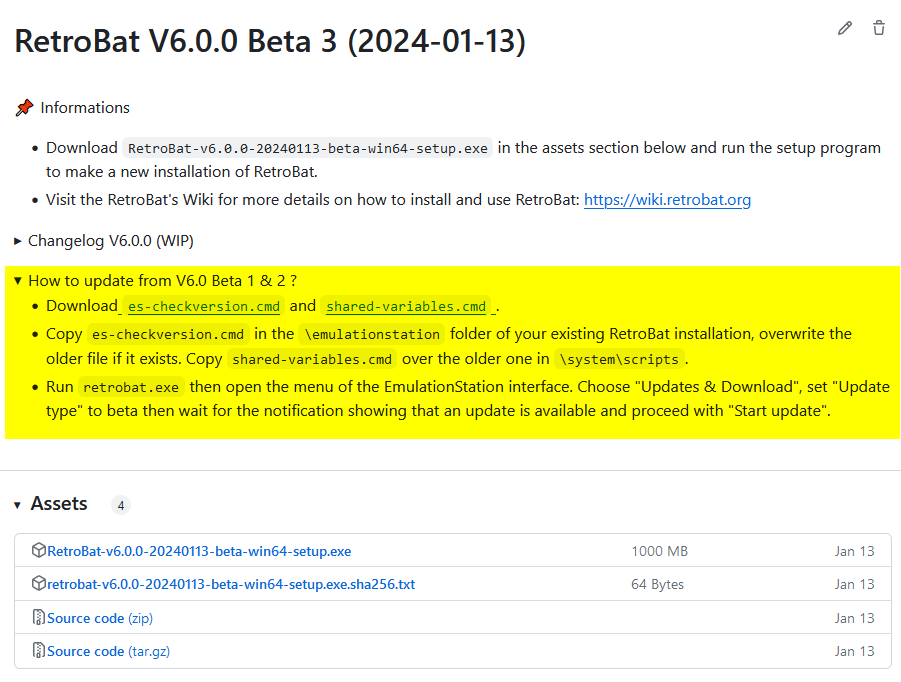 [RESOLVED] How can I update safely to V6 from V6beta? 2024-023