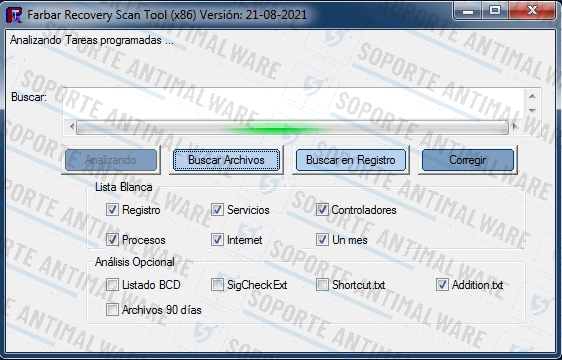 Manual Farbar Recovery Scan Tool Analiz10