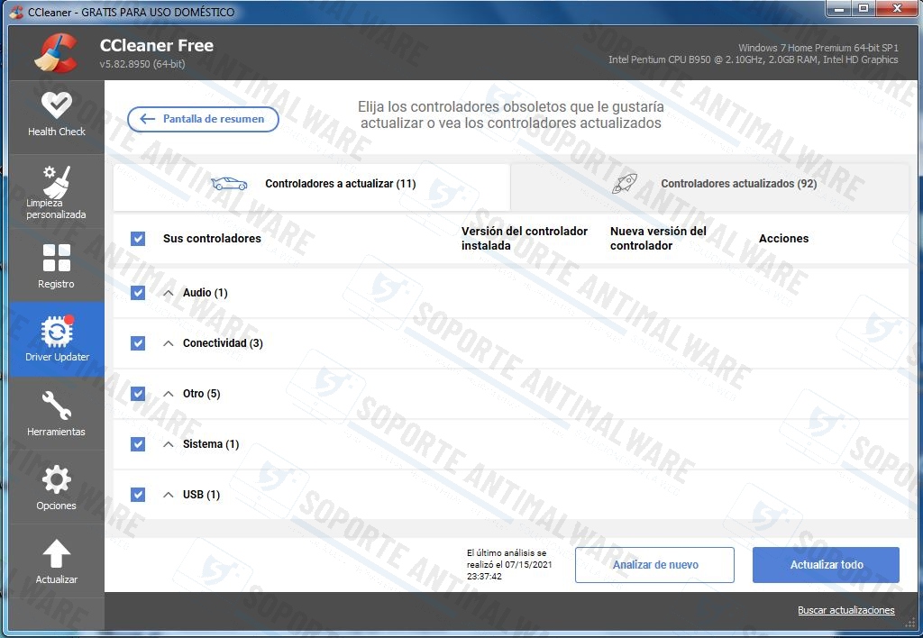 ccleaner - Manual CCleaner Driver12