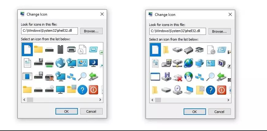 Nuevas pistas sobre la próxima interfaz de Windows 10 Iconos11