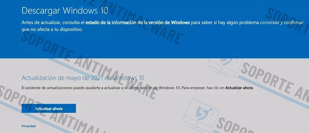 Cómo descargar la ISO de Windows 10 May 2021 Update Window21