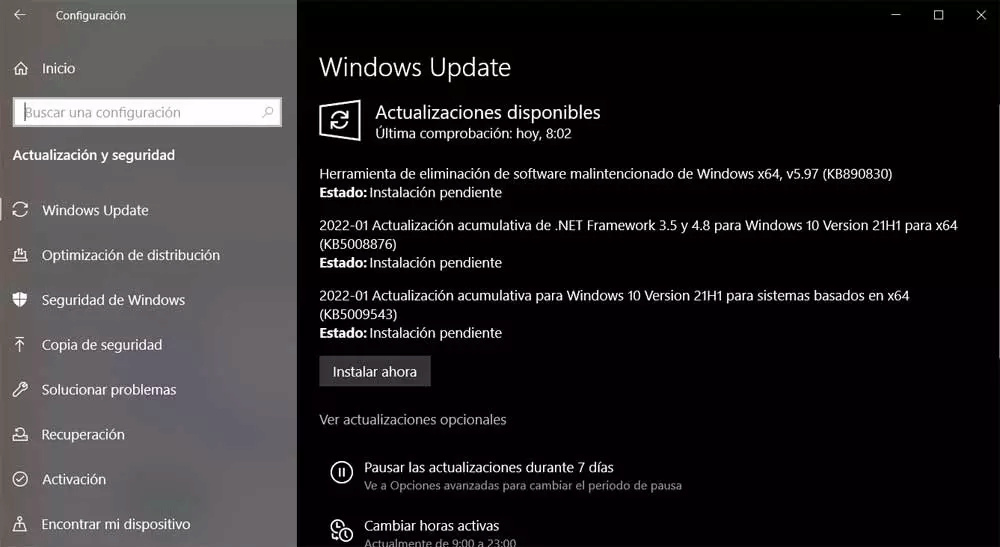 Llegan los primeros parches  de seguridad de Windows DE 2022 ¡Actualiza! Window49