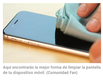 ¿Con alcohol? Esta es la mejor forma de limpiar la pantalla Screen73