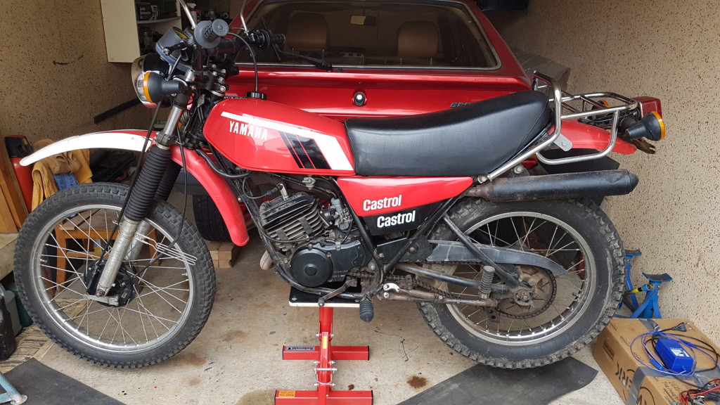 Restauration d'une Yamaha DT175MX 2K4 de 1979 20190810