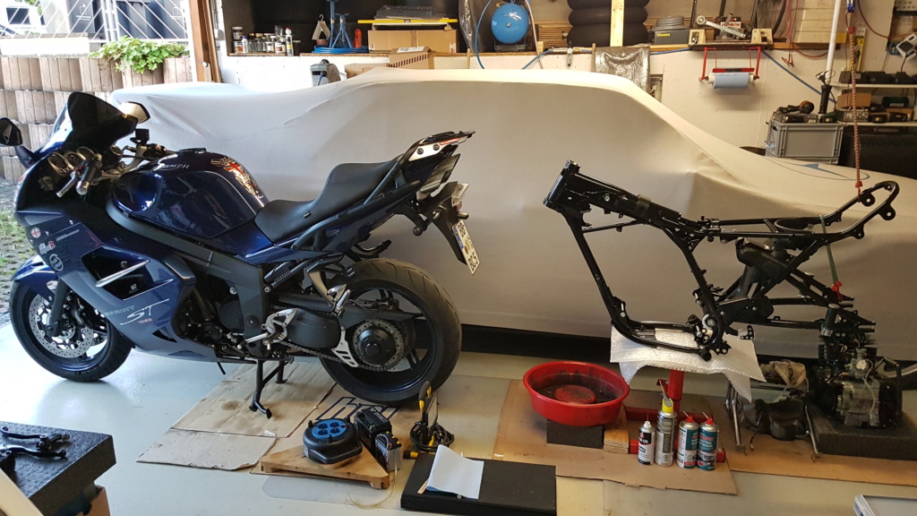 Restauration d'une Yamaha DT175MX 2K4 de 1979 20211010