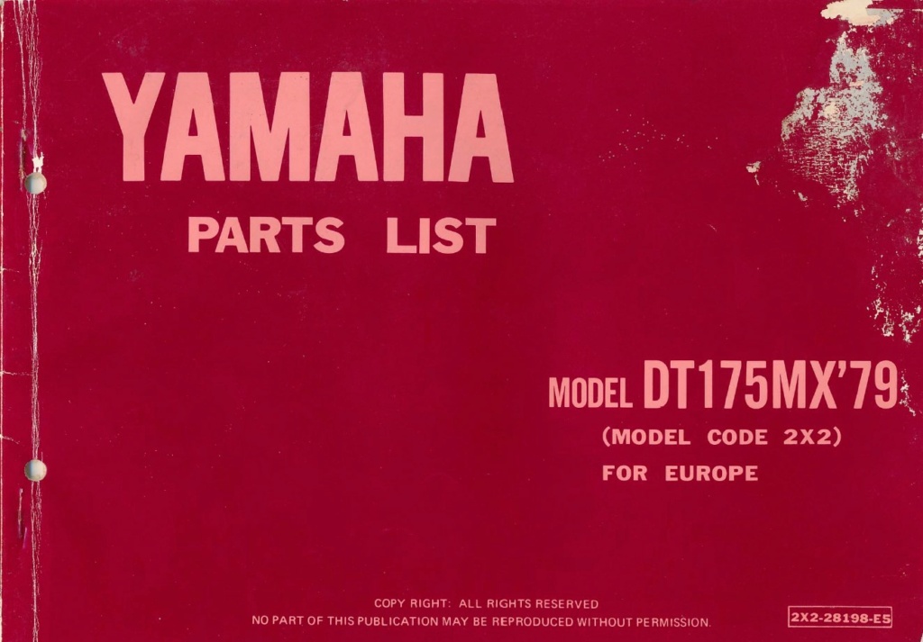 Restauration d'une Yamaha DT175MX 2K4 de 1979 Dt175m11