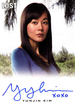 [LOST Archives] Autograph cards Kim_yu11