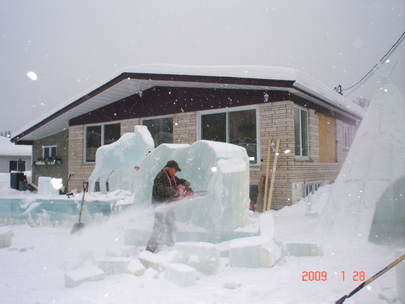 Suggestion randonné Lanaudière: Sculture sur glace de St-Côme (photos) Dsc04714